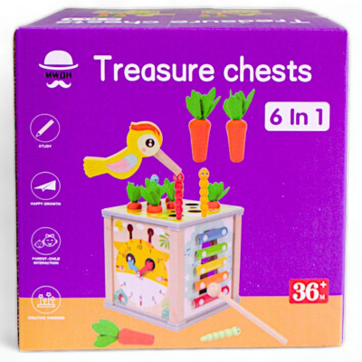 Куб логічний Treasure chests (15,5 см.) MIC C61671
