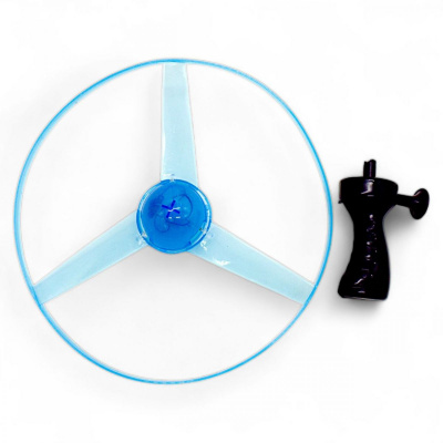 Запускалка з ручкою, диск 24,5 см, зі світлом MIC KA-23-143