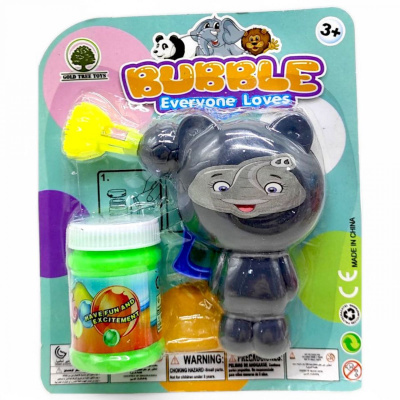 Пістолет з мильними бульбашками Слон, механічний GOLD TREE TOYS JNH844