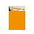 Блокнот А5 В-БП5-40, 40 листів, пружина зверху Помаранчевий