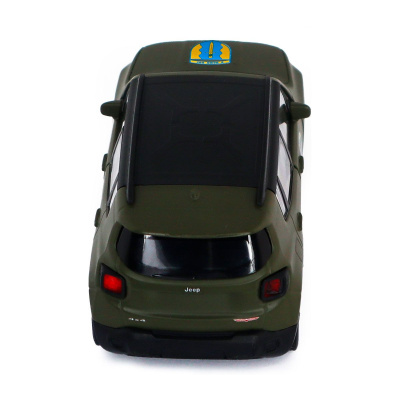 Машинка металева із серії Шеврони Героїв - JEEP Renegade Trailhawk - Айдар TechnoDrive 250351W