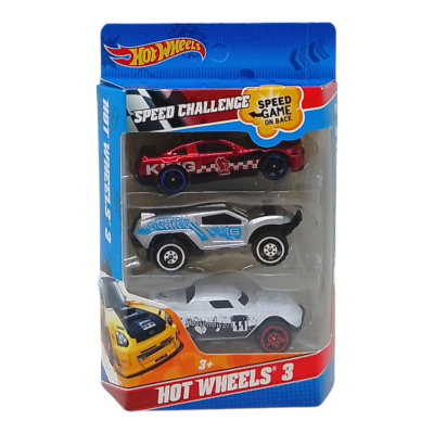 Набір металевих машинок Hot Wheels, 3 штуки,  Вид 3 MIC TF906