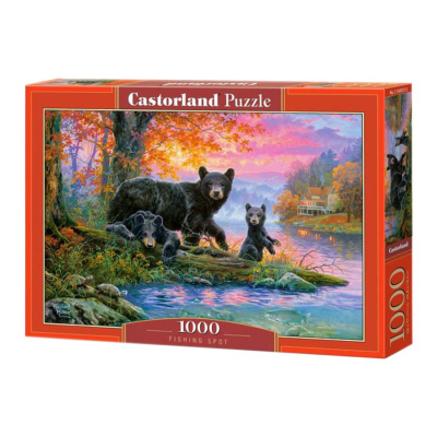 Пазли Місце для риболовлі, 1000 елементів CASTORLAND Castorland C-104727