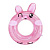 Надувний круг Тваринки 60 см (ЗАЙЧИК) kids cool BT-IG-0103