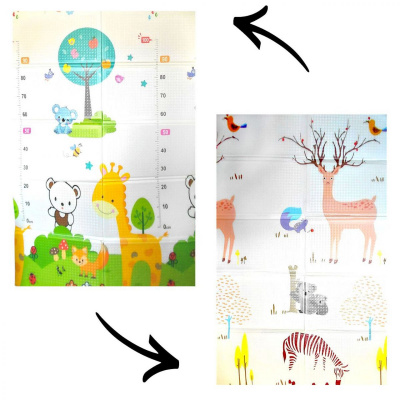 Килимок ігровий (ТЕРМО) 2-сторонній EVA С-76050-36355 (20) 180х120х0.8см, в сумці MIC С-76050-36355