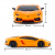 Автомобіль на радіокеруванні LAMBORGHINI AVENTADOR LP 700-4 KS DRIVE 124GLBO світяться фари Автомобіль на радіокеруванні LAMBORGHINI AVENTADOR LP 700-4 KS DRIVE 124GLBO світяться фари