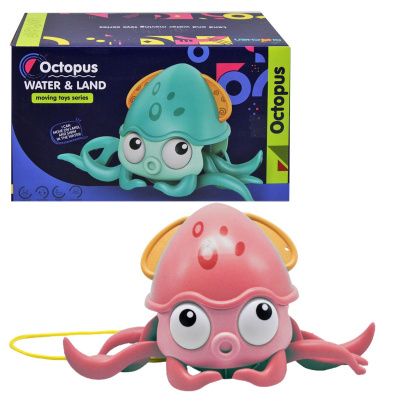 Заводна іграшка Cute octopus (рожевий) MIC QC23Y