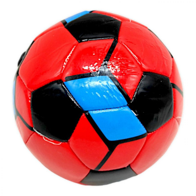 Мʼяч футбольний, дитячий (розмір 2), червоний MIC BT-FB-0327