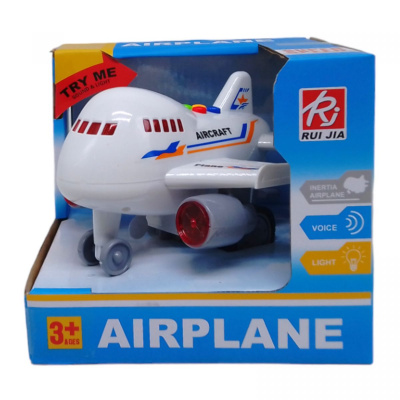 Літак зі світлом та звуком Airplane RUI JIA RJ022