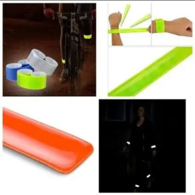 Браслет 30см синій світловідбиваючий MIC Bra-30