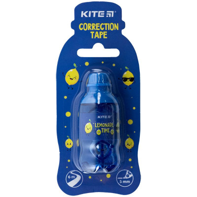 Стрічка корегуюча 5мм * 6м, Lemonade time Kite K24-007-3