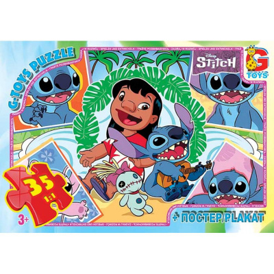 Пазли із серії Stitch / Стіч, 35 ел Gtoys SC611