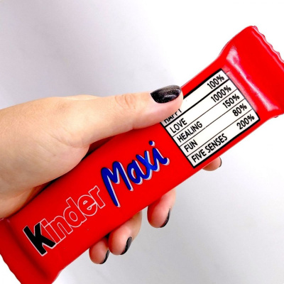 Сквіш-антистрес Шоколадний батончик KINDER MAXI MIC TN-10-23