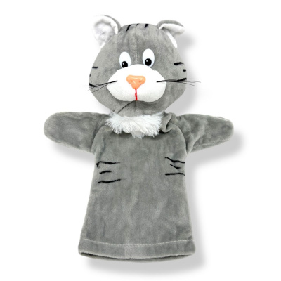 Мʼяка іграшка, (Рукавичка - Котик) 30 см Копиця 613