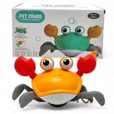 Іграшка для купання Краб (Помаранчевий) MIC PX889B