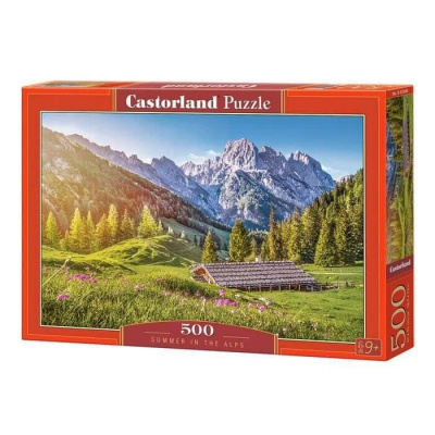 Пазли Літо в Альпах, 500 елементів Castorland B-53360