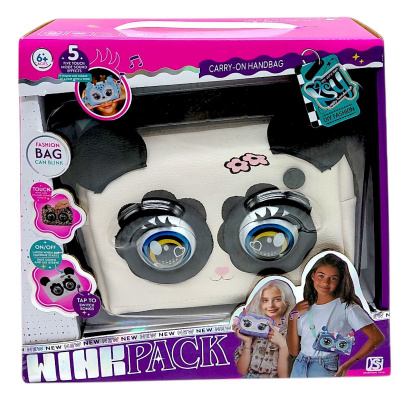 Інтерактивна сумочка (кліпає, звуки, музика, реагує на дотик) KAISIYUAN TOYS KSY958-2