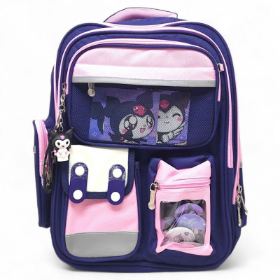 Рюкзак шкільний Sanrio/Санріо. Kuromi/Куромі, 31×41×15 см (ФІОЛЕТОВИЙ) MIC C72850