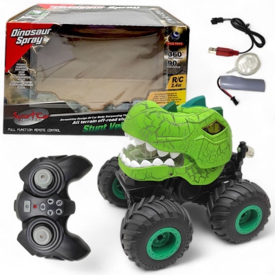 Машина на радіокеруванні Діно-джип, зелений YILE TOYS YL-101
