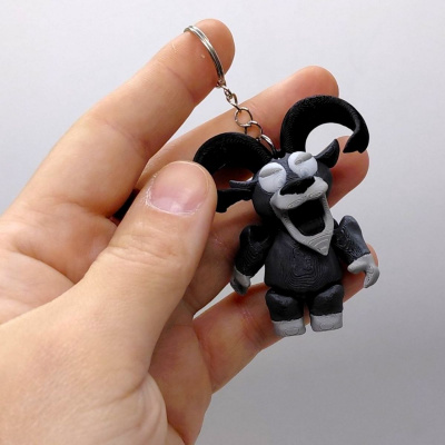 3D Брелоки ROBLOX RAM / БАРАН 99 NATF KEYCHAIN, 3D друк OYTOY 02022100