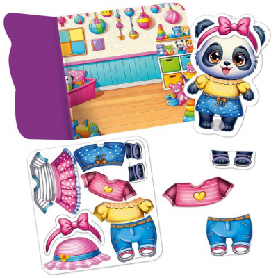 Гра розвиваюча Vladi Toys з липучками Пандочка Vladi Toys VT1320-05