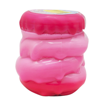 Флаффі слайм рожевий укр Dankotoys FLS-04-01U