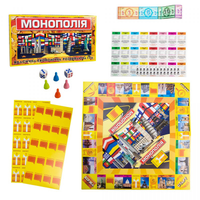 Гра Монополія (укр) Strateg 693