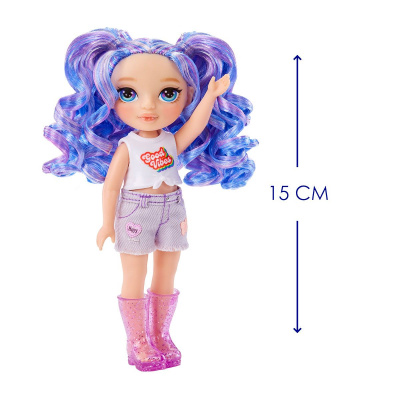 Ігровий набір з лялькою Rainbow High серії Littles - Аметиста Rainbow High 531234