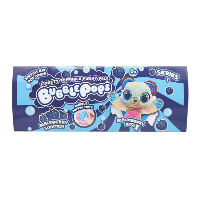 М’яка іграшка з ароматом Bubble Pops міні. Чорничне медвежа (34 см) Bubble Pops 2312004/8