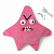 Мʼяка іграшка Зірочка Angry Star, звук, підсвічування MIC AngryStar
