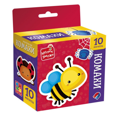 Гра розвиваюча (набір магнітів) Комахи Vladi Toys VT3106-32