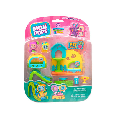 Ігровий набір MOJI POPS - Улюбленці на прогулянці (2 фігурки) Moji Pops PMPSB216IN10