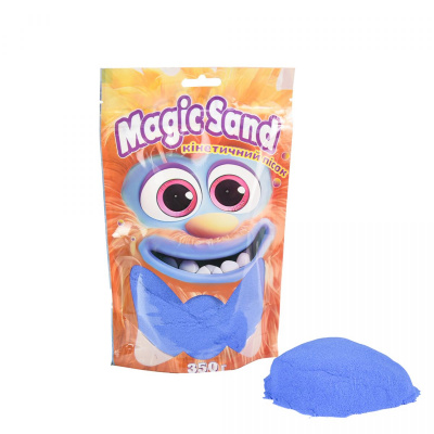 Кінетичний пісок Magic Sand, 350 г (синій) Strateg 39402-9