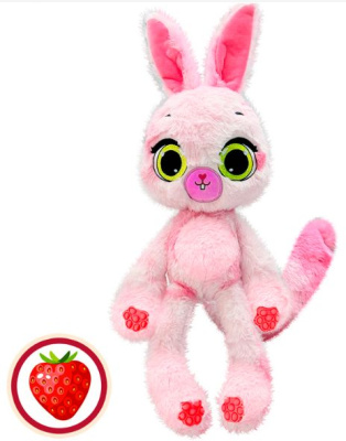 М’яка іграшка з ароматом Bubble Pops міні. Полуничне зайченя (34 см) Bubble Pops 2312004/4