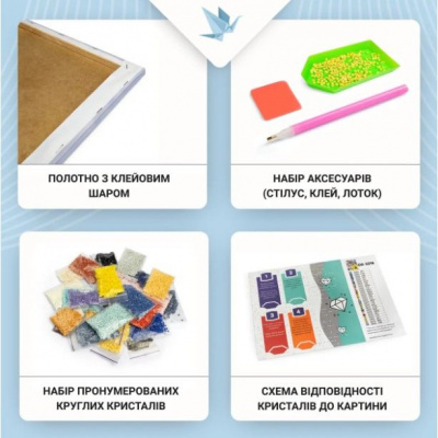 Алмазна мозаїка Лимонна насолода 40х50 см Origami OD3527
