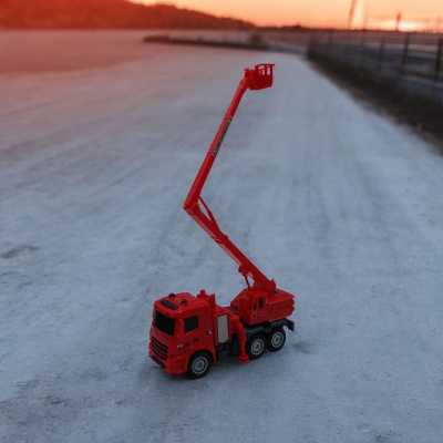 Пожежна машина на радіокеруванні, автовежа Da Hua Toys DH666-8G
