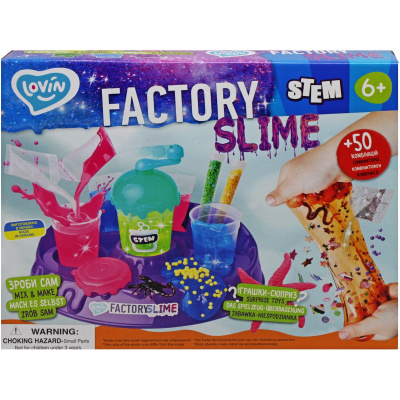 Набір для експериментів Slime Factory (укр) Lovin 80155