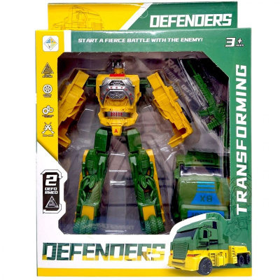 Трансформер “Heroic Protector, в коробці (ЗЕЛЕНИЙ) MIC HY8888