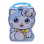 Скарбничка дитяча, металева Котик-сумочка (синій) MIC S-274ЛК
