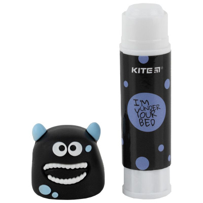 Клей-олівець PVP, 9 г з фігурним ковпачком, Kite Kite K24-131