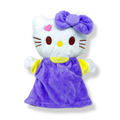 Мʼяка іграшка-рукавичка Кітті(25см) (БУЗКОВА) kidstoys 656