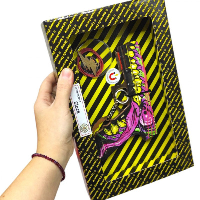 Гумкостріл GLOCK MONSTER BOX (набір резинок) Сувенир-Декор GL-MO