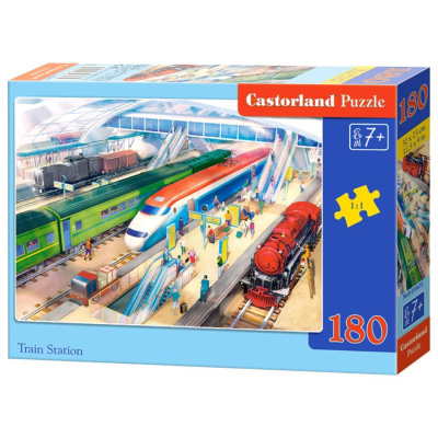 Пазли Швидкісні поїзди, 180 ел Castorland B-018475