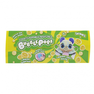М’яка іграшка з ароматом Bubble Pops. Лимонне мишеня (34 см) Bubble Pops 2312004/3