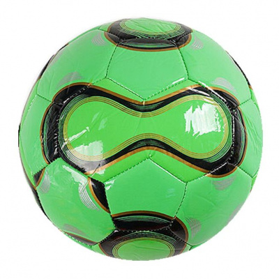 Мʼяч футбольний №2, матеріал PVC (салатовий) MIC C70134