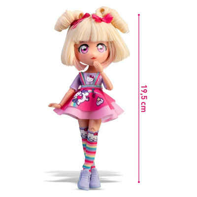 Лялька 4SF Manga Dolls серії Hello Kitty Цукерочка-єдиноріг 4SF Manga Dolls HKTF0400