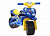 Мотоцикл-каталка Поліція (синій) Doloni 0138/570