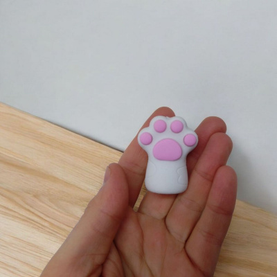 Чинка-гумка 2 в 1 Лапка 4,2 см, мікс, 1 штука MIC 8908ЛК