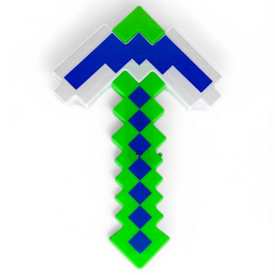 Кирка (кайло) Minecraft/Майнкрафт, 34 см, зелена MIC C74047
