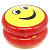Йо-йо з підсвічуванням Смайлик, червоний MIC KA-23-134